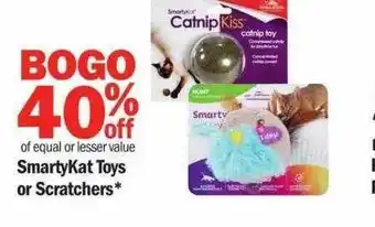 Meijer Smartykat toys or scratchers* offer