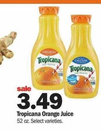 Meijer Tropicana orange juice offer