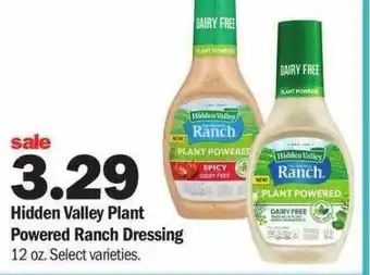 Meijer Hidden valley plant powered ranch dressing offer
