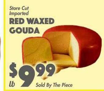 The Food Emporium Red waxed gouda offer
