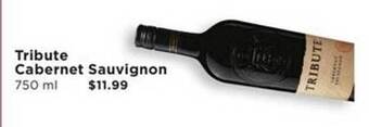Cub Foods Tribute cabernet sauvignon offer