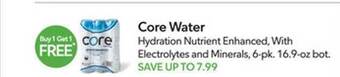 Publix Core water offer