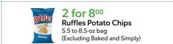 Publix Ruffles potato chips offer