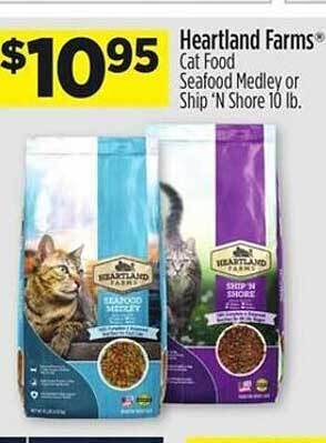 Dollar General Heartland farms cat food offer