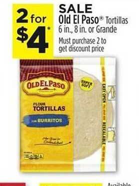 Dollar General Old el paso tortillas offer