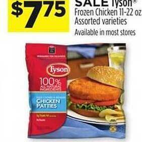 Dollar General Tyson frozen chicken offer