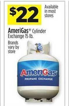 Dollar General Amerigas cylinder exchange offer
