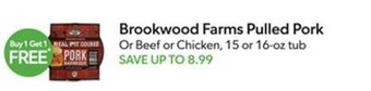 Publix Brookwood Farms Pulled Pork offer