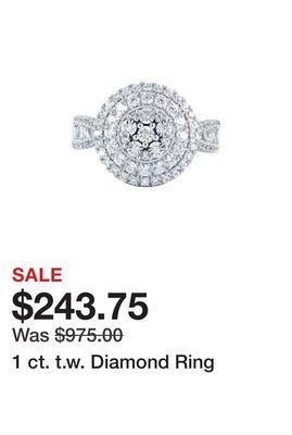 Belk 1 ct. t.w. diamond ring offer
