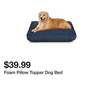 Tractor Supply Company Foam pillow topper dog bed offer
