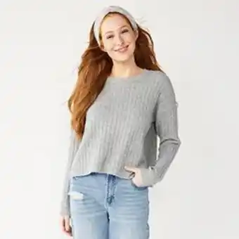 Kohl's Juniors' plus size so® colorblock cardigan offer