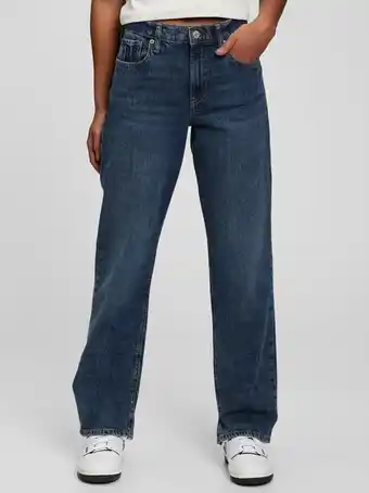 Gap Teen mid rise '90s loose jeans with washwell offer