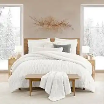 Kohl's Koolaburra by ugg batya faux fur comforter set with shams offer