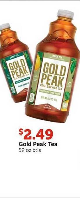 Fareway Gold peak tea offer