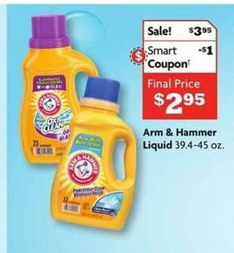 Family Dollar Arm & hammer liquid offer