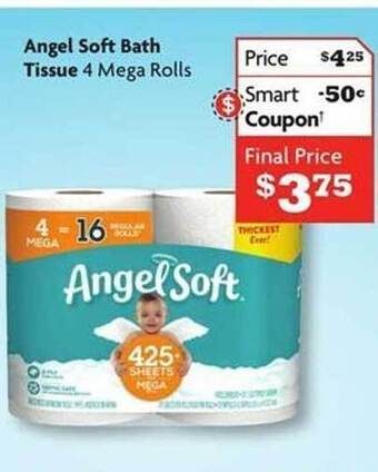 Family Dollar Angel soft bath tissue offer