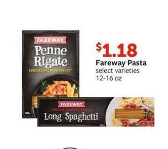 Fareway Fareway pasta offer