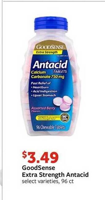 Fareway Goodsense extra strength antacid offer