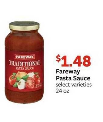 Fareway Fareway pasta sauce offer