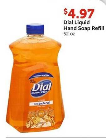 Fareway Dial liquid hand soap refill offer