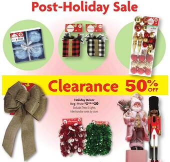 Family Dollar Holiday decor offer