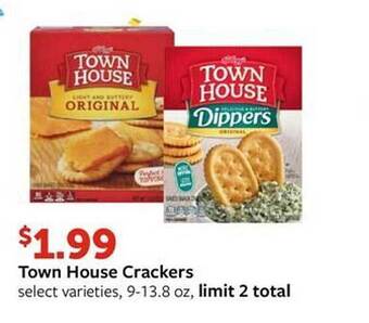 Fareway Town house crackers offer