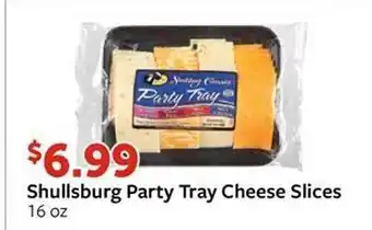 Fareway Shullsburg party tray cheese slices offer