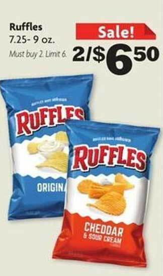 Family Dollar Ruffles offer