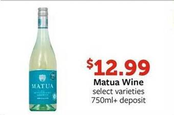 Fareway Matua wine offer