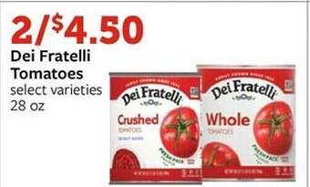 Fareway Dei fratelli tomatoes offer