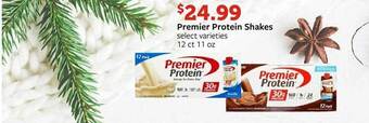 Fareway Premier protein shakes offer