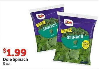 Fareway Dole spinach offer