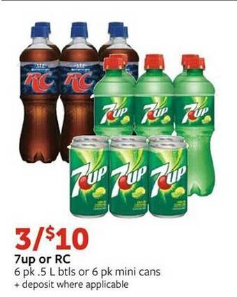Fareway 7up or rc offer