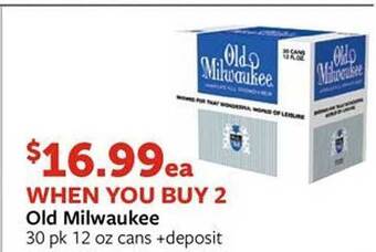 Fareway Old milwaukee offer
