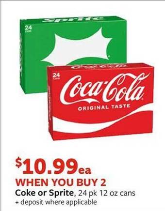 Fareway Coke or sprite offer