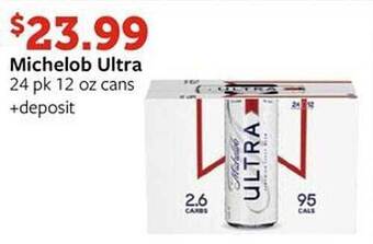 Fareway Michelob ultra offer