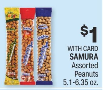 CVS Samura assorted peanuts 5.1-6.35 oz. offer