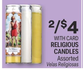 CVS Religious candles assorted offer