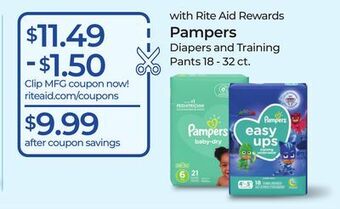Rite Aid Pampers offer