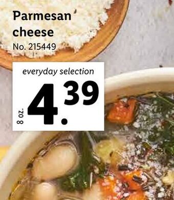 Lidl Parmesan cheese offer