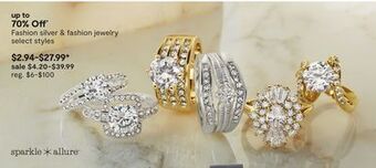 JC Penney Fashion silver & fashion jewelry offer