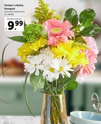 Lidl Farmer's choice bouquet offer