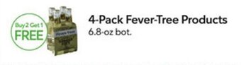 Publix 4-Pack Fever-Tree Products 6.8-oz. bot offer