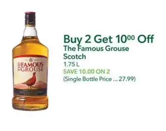 Publix The Famous Grouse Scotch 1.75 ml. offer