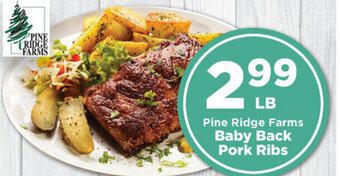 IGA Baby Back Pork Ribs offer