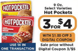 IGA Hot Pockets offer