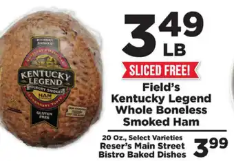 IGA Kentucky Legend Whole Boneless Smoked Ham offer