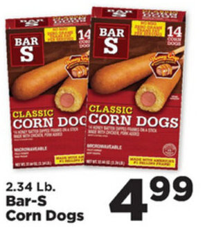 IGA Bar-S Corn Dogs offer
