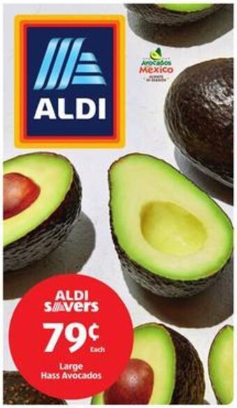 Aldi Large Hass Avocados offer