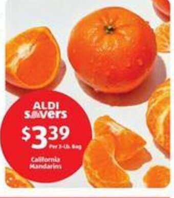 Aldi California Mandarins offer